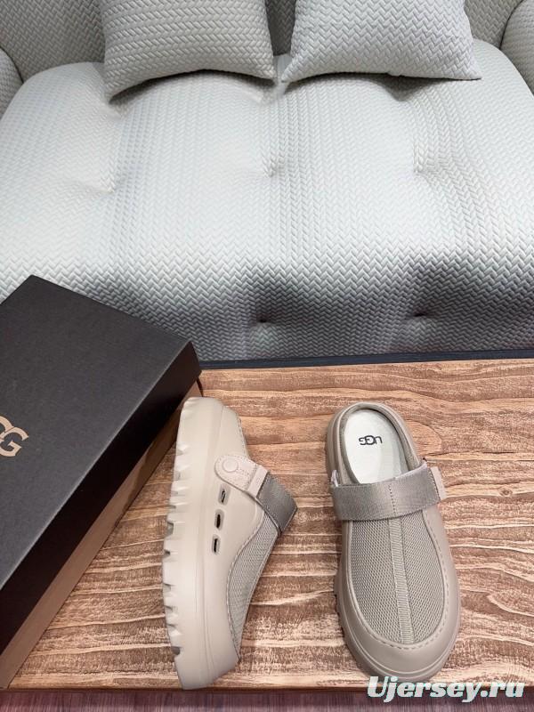 2025 UGG Beige Mesh Slippers