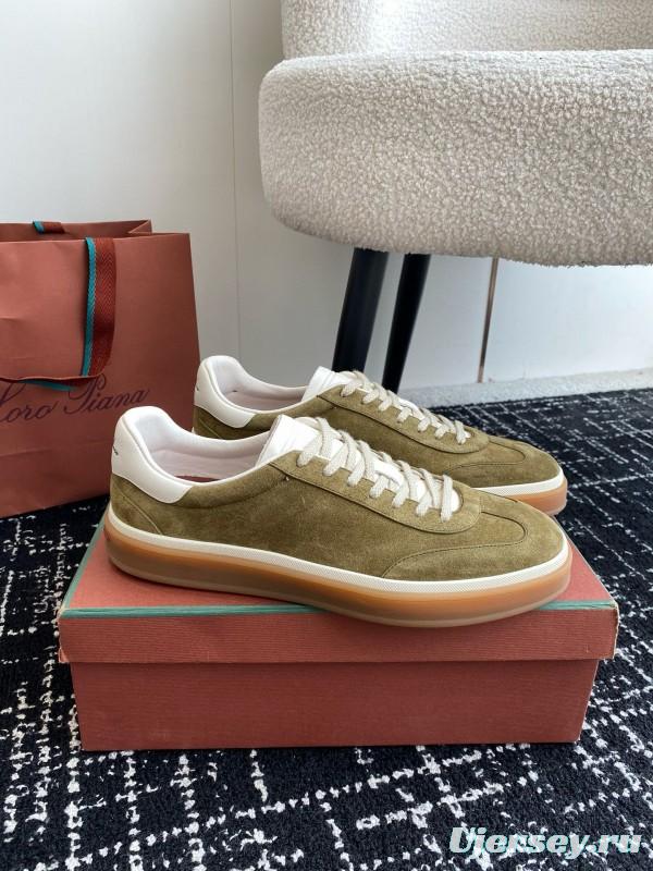 2024 Unisex LP Beige Suede Leather Sneakers MJ00320