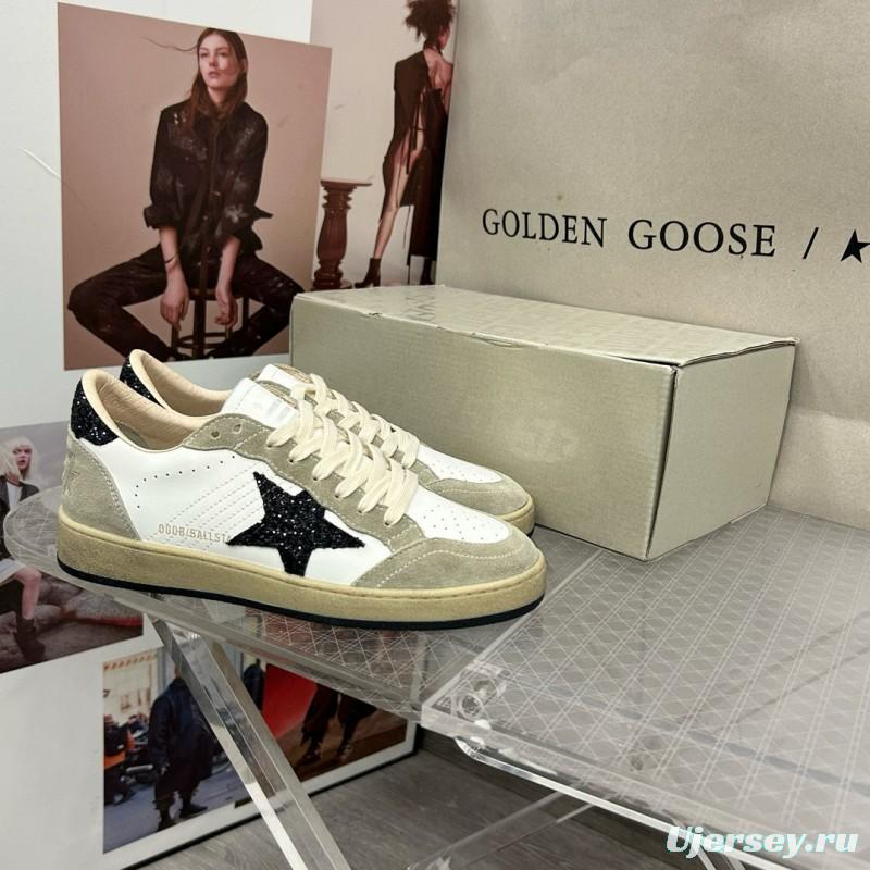 2024 Unisex GGDB White Black Suede Leather Sneakers MJ00260