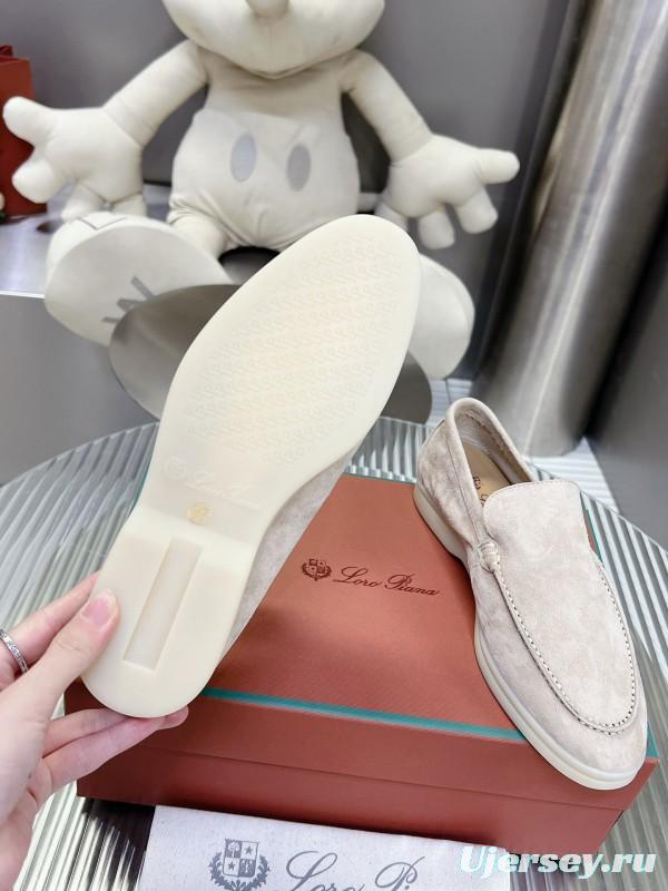2025 Men LP Beige Suede Loafer LY00260