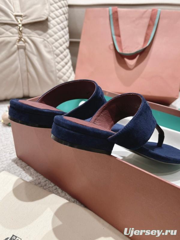 2025 Slippers LP Navy Velvet Slippers LY00300