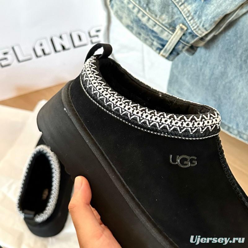 2024 UGG Black Suede Slippers