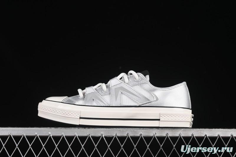 Converse Chuck 1970s Future Silver Low-Top Casual Sneakers - A15188C