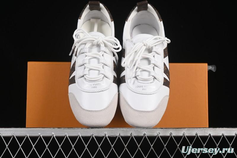 Louis Vuitton Sneakerina Round-Toe Lace-Up Ballet Style Flat Training Shoes - N.F6