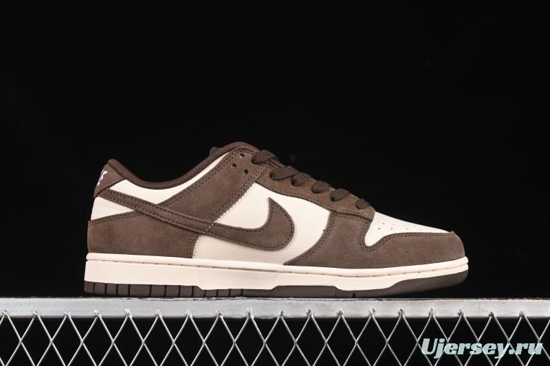 Nike SB Dunk Low White Mocha Low-Top Casual Skate Shoes - FQ8249-104