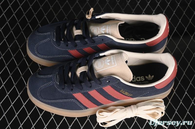 Adidas Originals Gazelle Indoor Retro Casual Slip-Resistant Wear-Resistant Low-Top Skate Shoes - JH5404