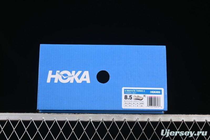 Hoka Mafate Speed 2 Ultra-Lightweight Thick Sole Trail Running Shoes - 1141572 OLY