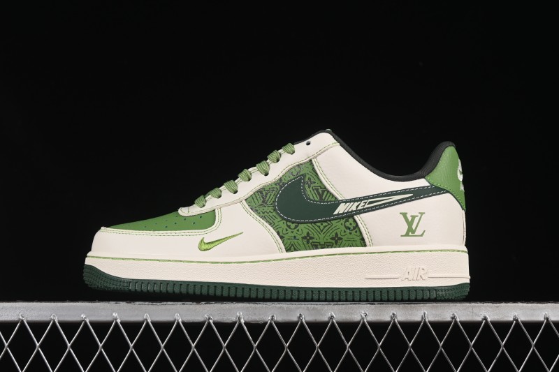 Nike Air Force 1 '07 Low LV Collaboration Turquoise Green Casual Sneakers - KK1988-086