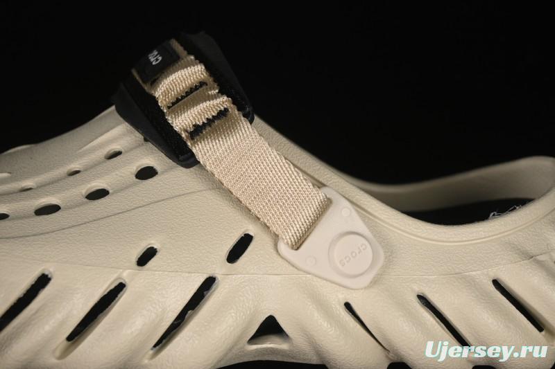 Crocs Bobs Flat Heel Closed Toe Slip-On Beach Clog Sandals