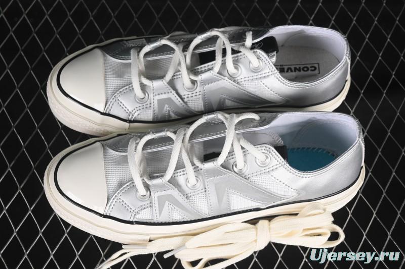 Converse Chuck 1970s Future Silver Low-Top Casual Sneakers - A15188C