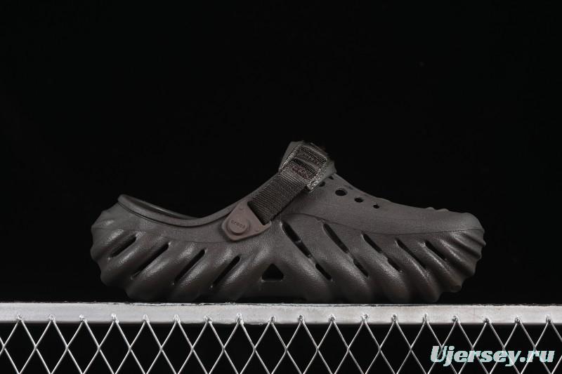 Crocs Bobs Flat Heel Closed Toe Slip-On Beach Clog Sandals - B.D4