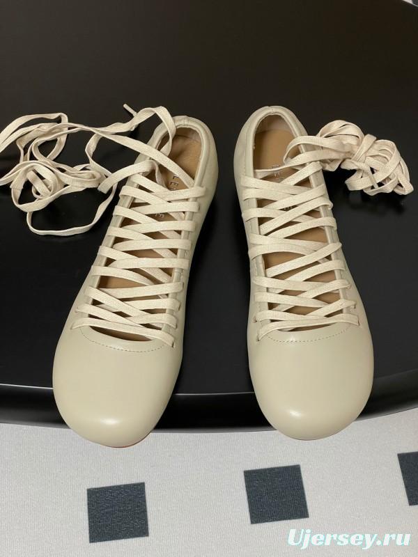 Lemaire 2025 SS Early Spring Collection Tie-Detail Ballet Flats Derby Shoes Flat and Heel Styles - KFY00310