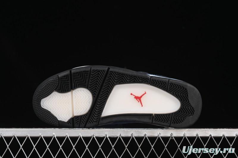 Nike Travis Scott Cactus Jack x Air Jordan 4 Retro AJ4 Collaboration Suede Blue - 308497-406