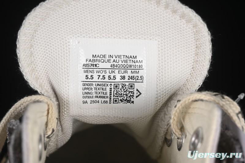 Converse Chuck 70 Low Feng Chen Wang Collaboration Deconstructed Canvas Sneakers - A15741C