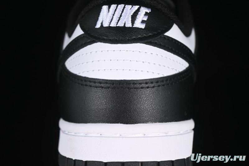 Nike SB Dunk Low Classic Black White Low-Top Casual Skate Shoes - HF5441-100