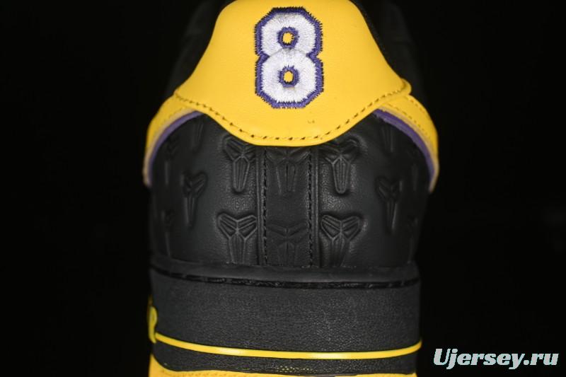 Nike Air Force 1 '07 Low Kobe Full-Grain Leather Casual Sneakers - HV5122-001