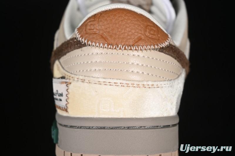 Nike Dunk Low Panda Prank Winter Dream Fantasy Low-Top Casual Skate Shoes - HQ1175-240