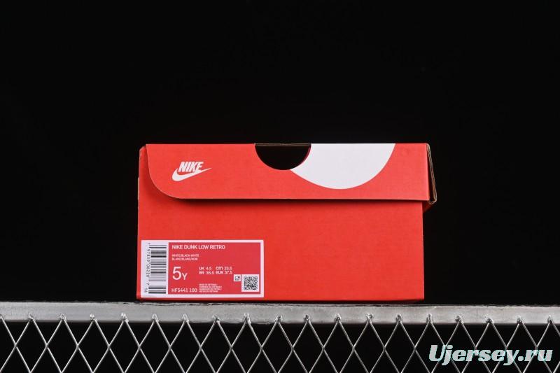 Nike SB Dunk Low Classic Black White Low-Top Casual Skate Shoes - HF5441-100