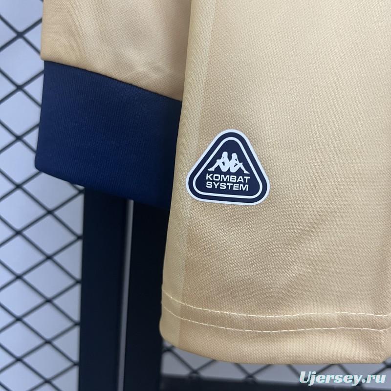 25/26 Deportivo La Coruna Gold Long Sleeve Jersey