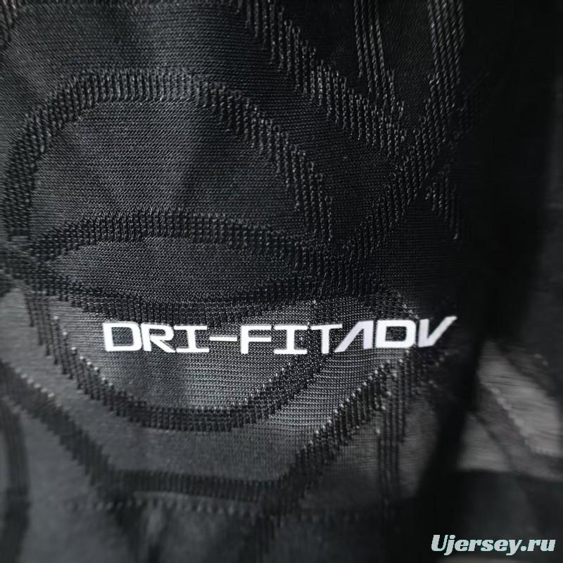 Player Version 25/26 Paris Saint-Germain PSG Black Pre-Match Jersey