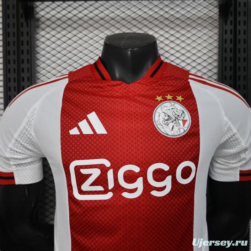 Player Version 25/26 Ajax Home Jersey