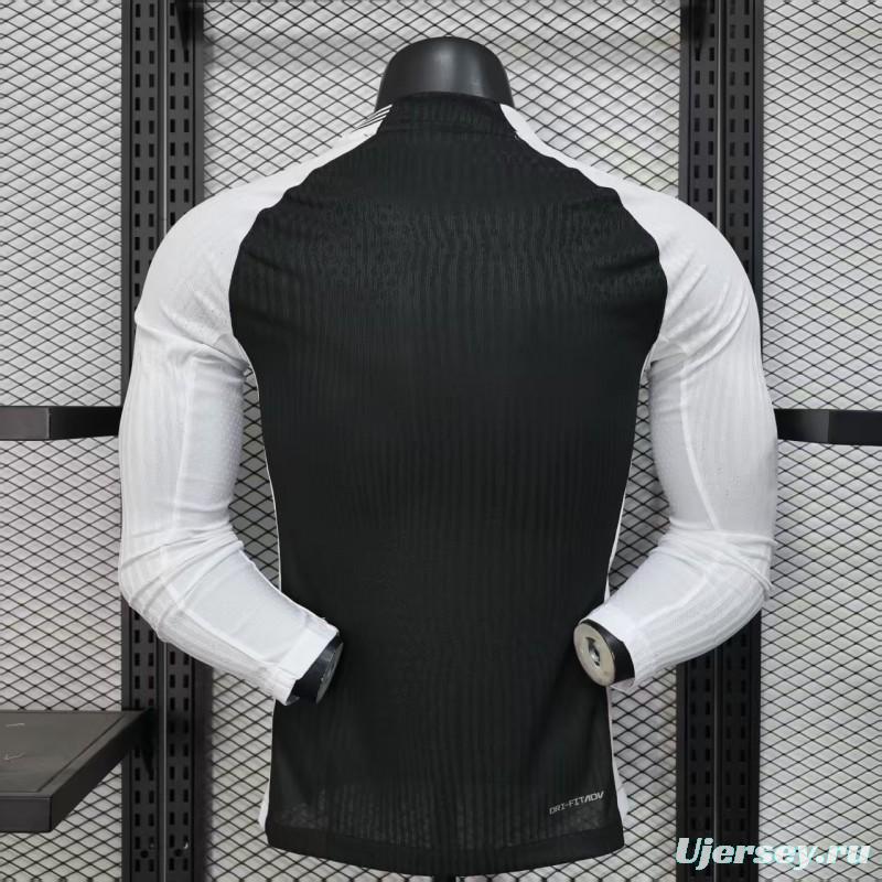 Player Version 25/26 Corinthians Home White Long Sleeve Jersey