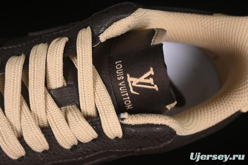 Nike Air Force 1 '07 Low LV Collaboration Coffee Brown Casual Sneakers - LW9279-007
