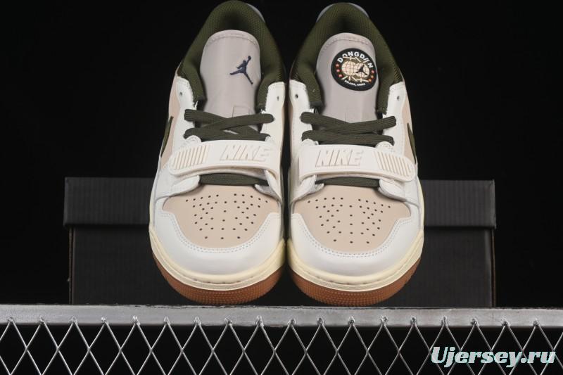 Nike Air Jordan Legacy 312 Low Retro Sneakers with Triple Strap Design - IB8856-121