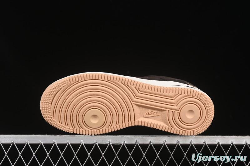 Nike Air Force 1 '07 Low LV Collaboration Coffee Brown Casual Sneakers - LW9279-007