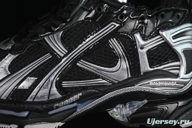 Balenciaga Runner Kith Four Color Retro Casual Shoes - W3RMU1100