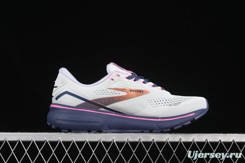 Brooks Ghost 15 Low-Cut Breathable Cushioned Support Casual Sports Running Shoes - 1203801B492