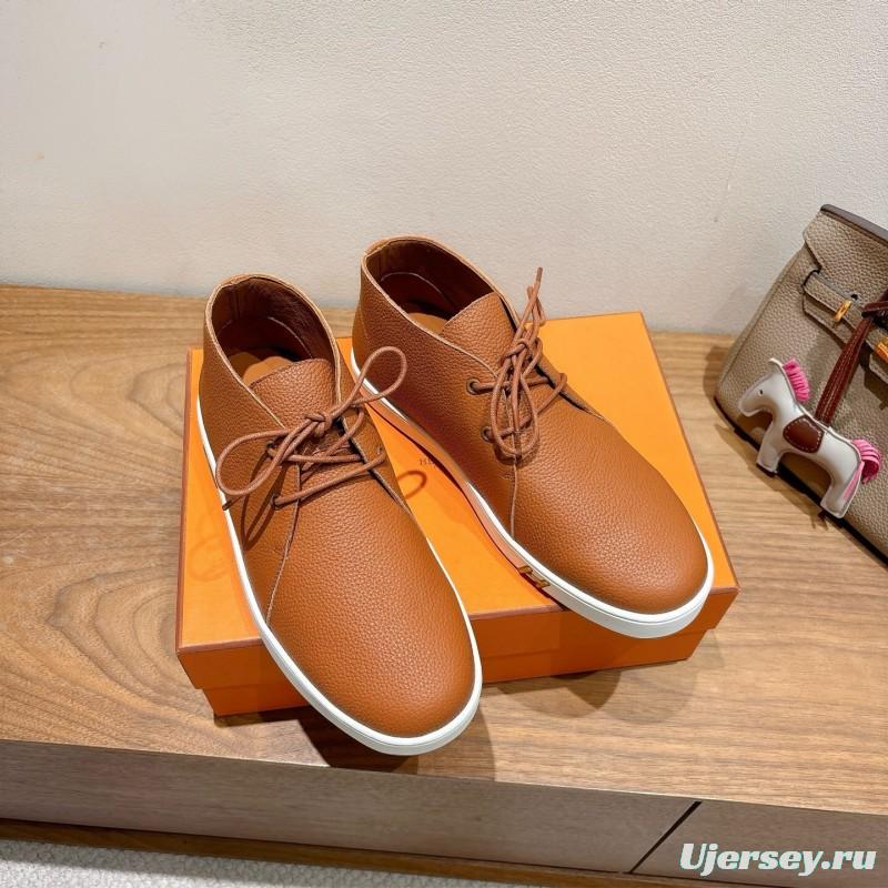 2025 Unisex H Brown Leather Classic Boots AS00380