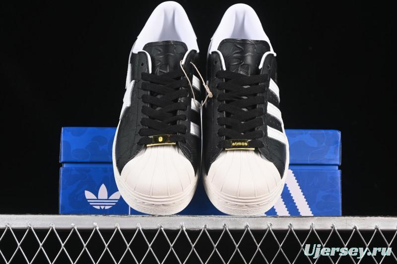 Adidas Bape Superstar Casual Sneakers with Shell Toe Design - JQ3666