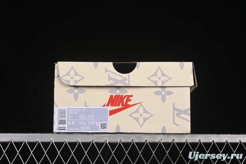 Nike Air Force 1 '07 Low LV Collaboration Coffee Brown Casual Sneakers - LW9279-007