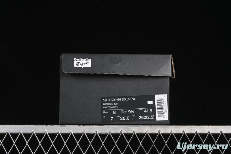 Onitsuka Tiger Mexico 66 Driving Low-Top Casual Running Shoes - 1183C306-100