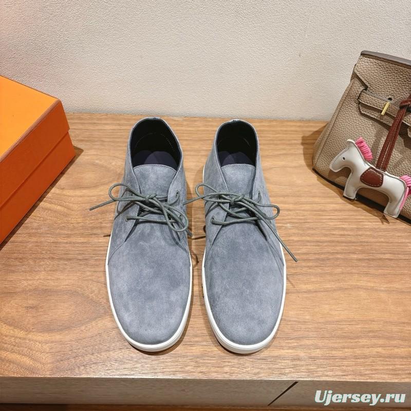 2025 Unisex H Grey Suede Boots AS00380