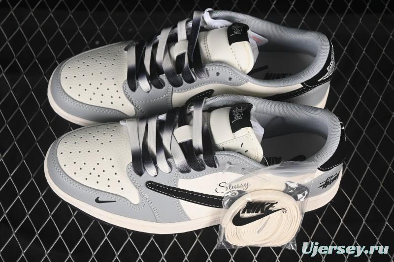 Nike Travis Scott x Fragment Design x Air Jordan 1 Low OG SP AJ1 Low-top Casual Sneakers - XS7089-601