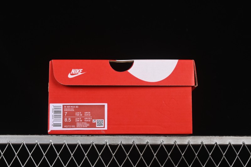 Nike Air Max 90 Retro Running Shoes with Visible Air Cushion - HQ1712-001