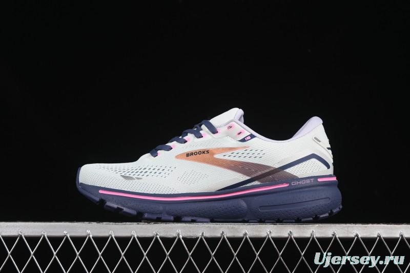 Brooks Ghost 15 Low-Cut Breathable Cushioned Support Casual Sports Running Shoes - 1203801B492