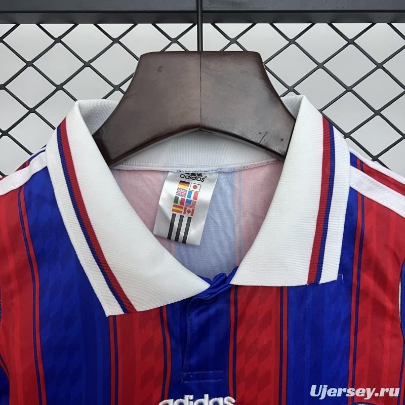 Retro 95/97 Kids Bayern Munich Home Size 16-28 Jersey