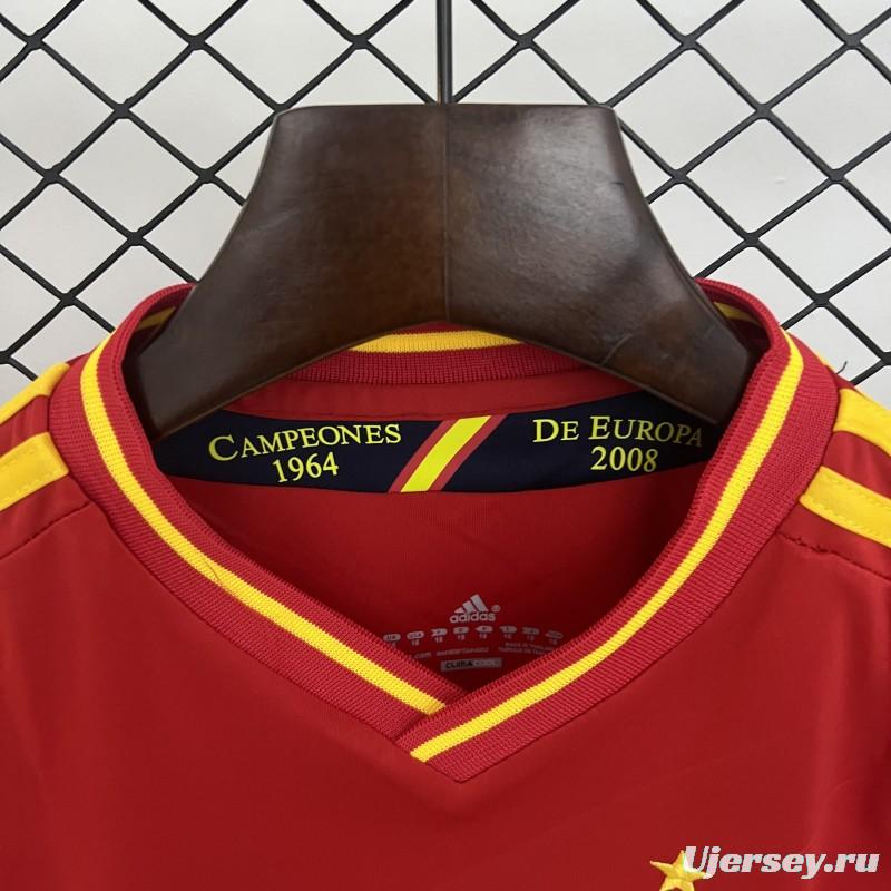2012 Kids Spain Home Size 16-28 Jersey