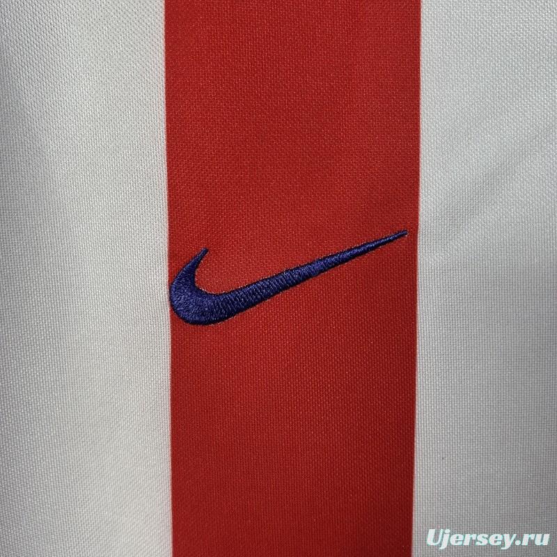 02/03 Retro Atletico Madrid Home Jersey