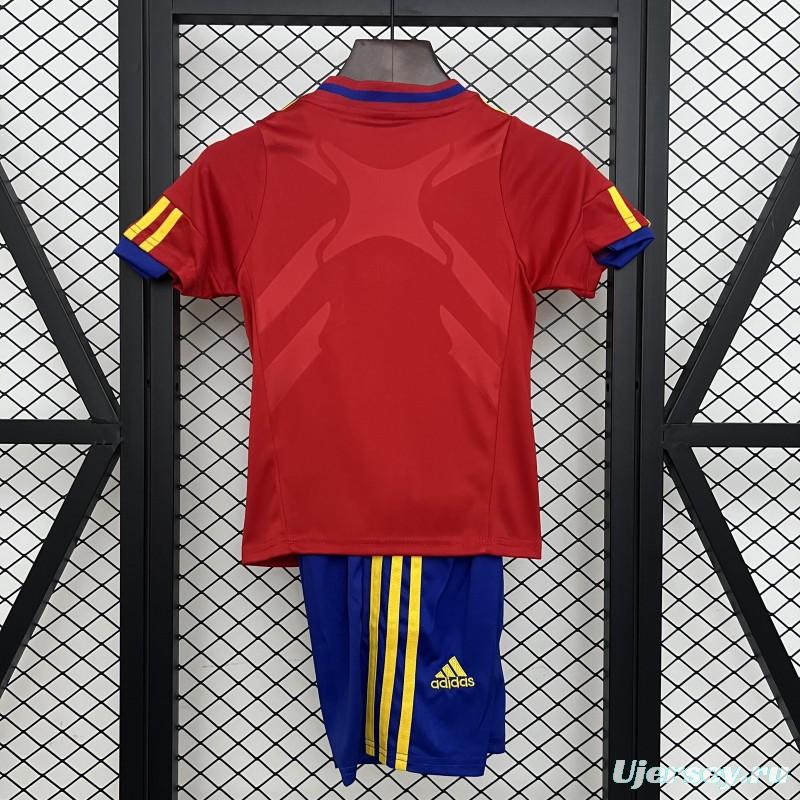 2010 Kids Spain Home Size 16-28 Jersey