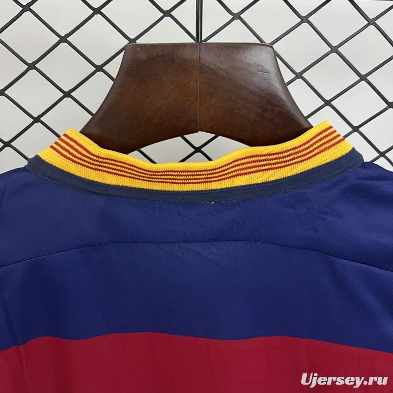 Retro 15/16 Kids Barcelona Home Size 16-28 Jersey