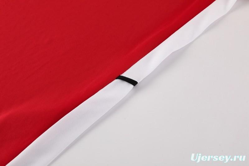 2025 NIKE Red Short Sleeve Jersey + Shorts