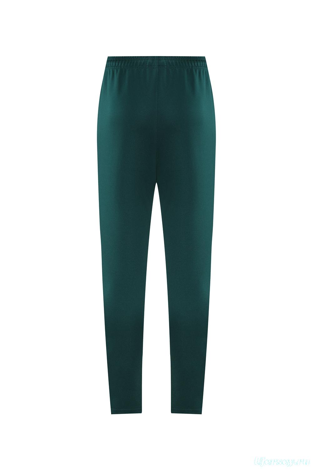 2025 Adidas Original Green Full Hoodie Zipper Jacket +Long Pants