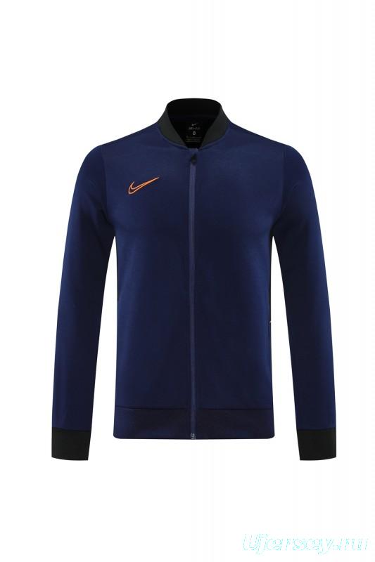 2025 NIKE Navy Full Zipper Jacket + Long Pants