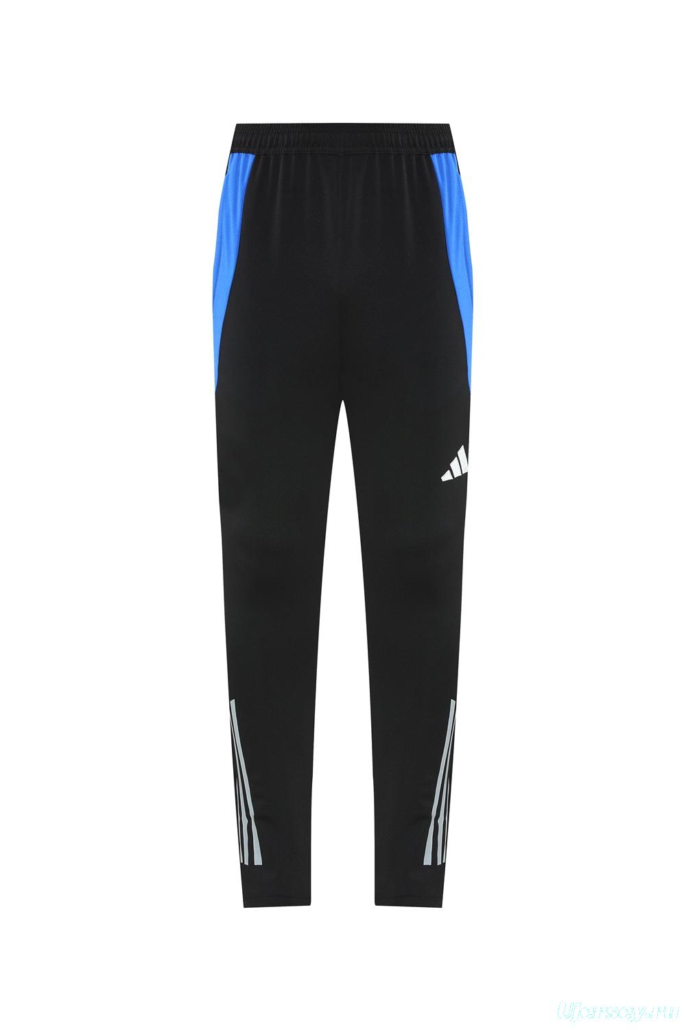 2025 Adidas Light Grey & Black with Leopard Print Pattern Half Zipper Jacket +Long Pants
