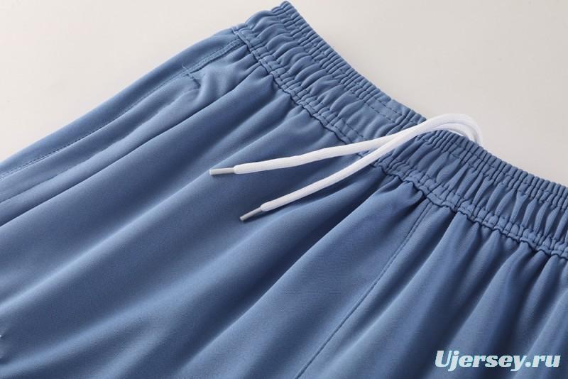 25/26 Cruzeiro Bluish Gray Navy Half Zipper Jacket+Long Pants