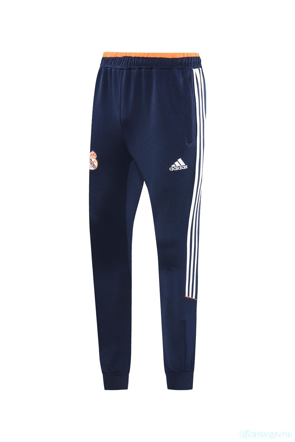 25/26 Real Madrid Navy Full Zipper Jacket +Long Pants
